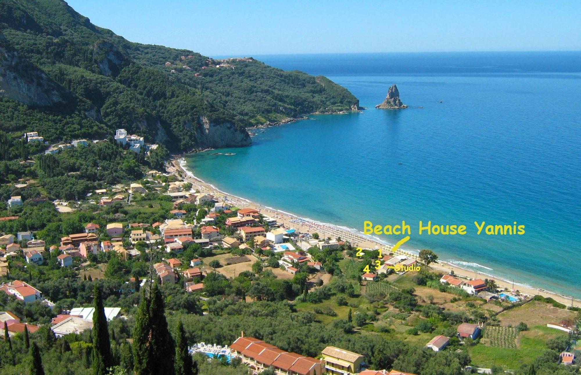 Beach House Yannis 3 In Agios Gordios Beach On Corfu Exterior photo